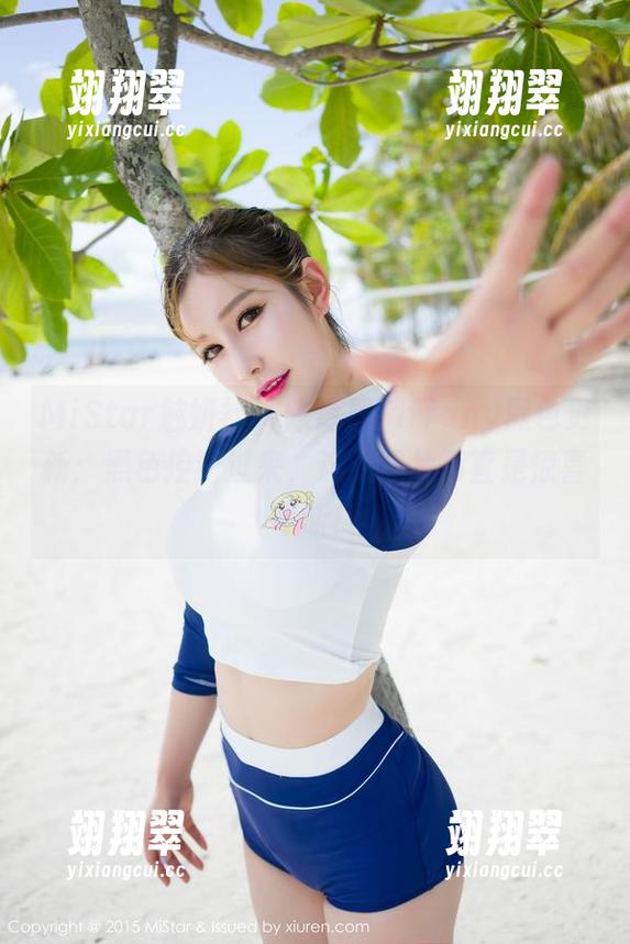 MiStar魅妍社 - 陈嘉嘉Tiffany黑色更新：黑色控看过来，这组照片简直是惊喜不断！-翊翔翠