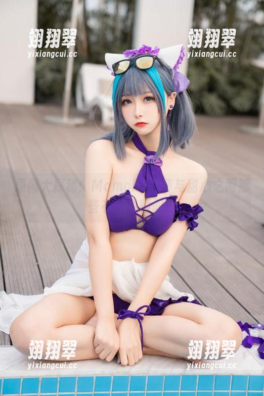 原图大探秘：Momoko葵葵与甜心之间那些有趣的瞬间！-翊翔翠