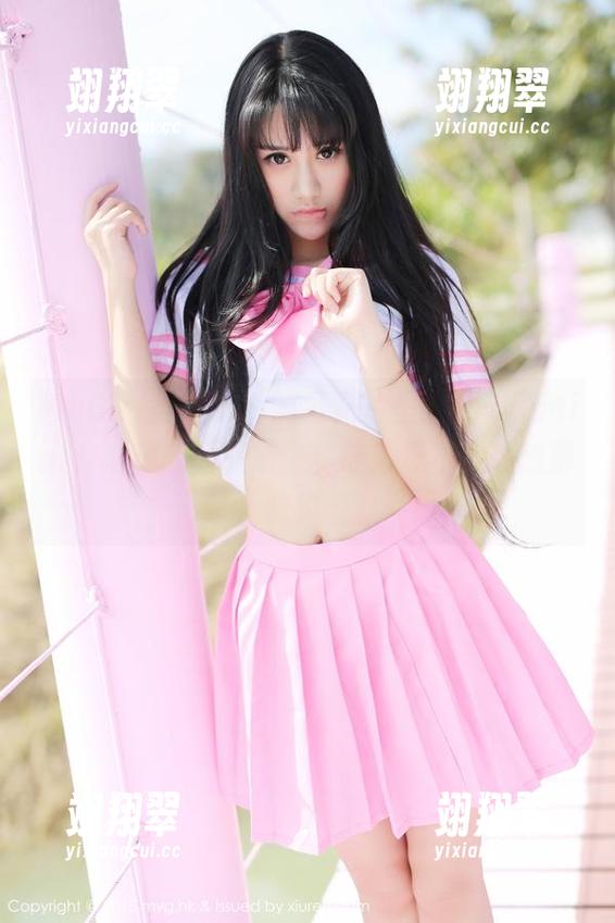 MyGirl美媛馆 - 高清图片里的糯美子Mini，清甜靓丽肌肤，真让人忍不住想想那味道…-翊翔翠