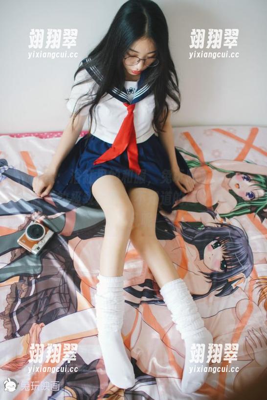 选图集：浴缸里的和服，兔玩映画展现了浴缸里的极致优雅，不知道的还以为是仙女下凡呢！-翊翔翠