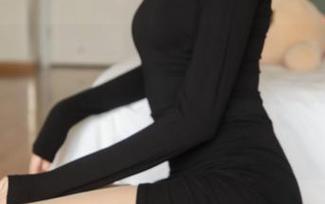 梦丝女神 - 真心服了，乔儿能把肤色与黑色拍得这么高级，来一组高清图片真是过瘾！
