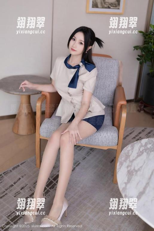 秀人网 - 淼淼萌萌哒的学妹作品，简直是挑衅了我的审美极限-翊翔翠