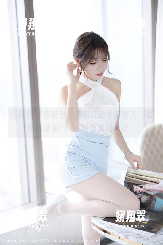 语画界 - 你绝对不想错过的全套图片，看看杨晨晨Yome的裤里丝设计！-翊翔翠